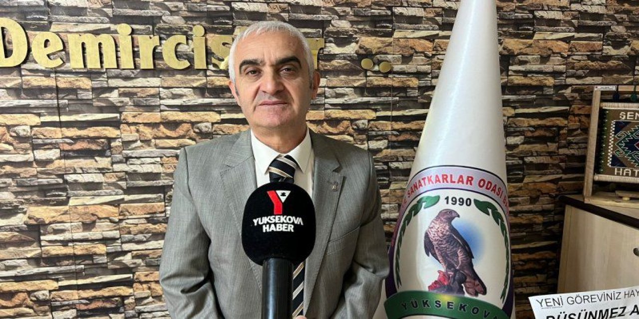 Yüksekova Esnaf ve Sanatkarlar Odası Başkanı Sarı’dan bayram mesajı