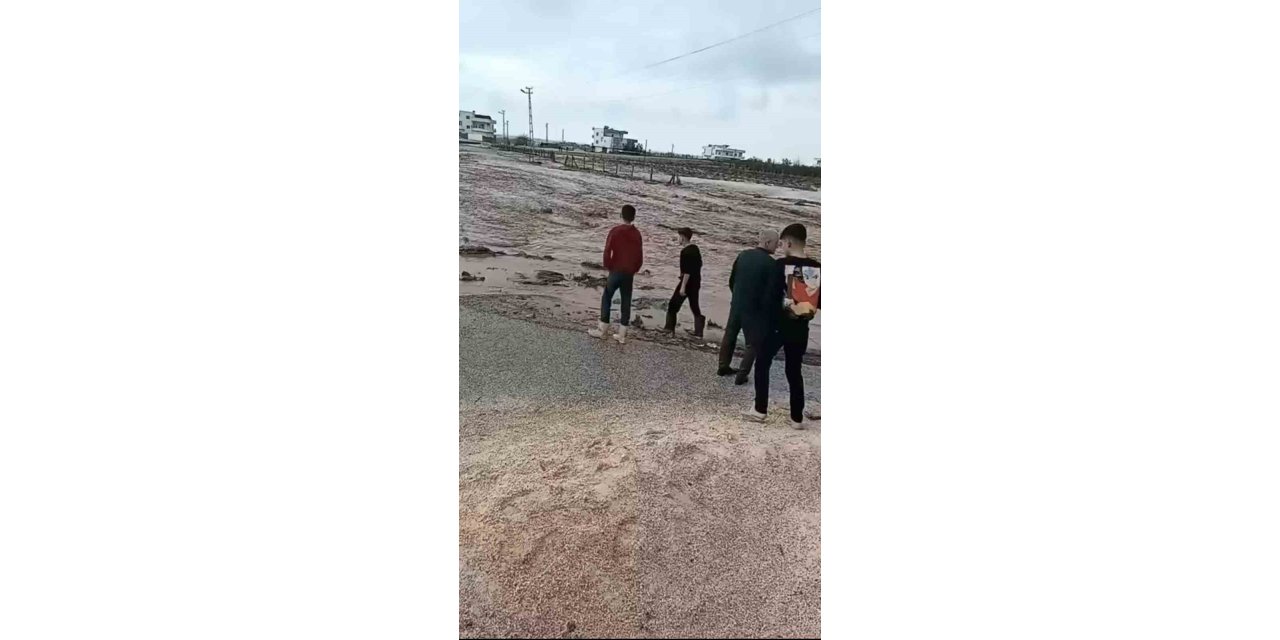 Mardin’de sağanak hayatı olumsuz etkiledi