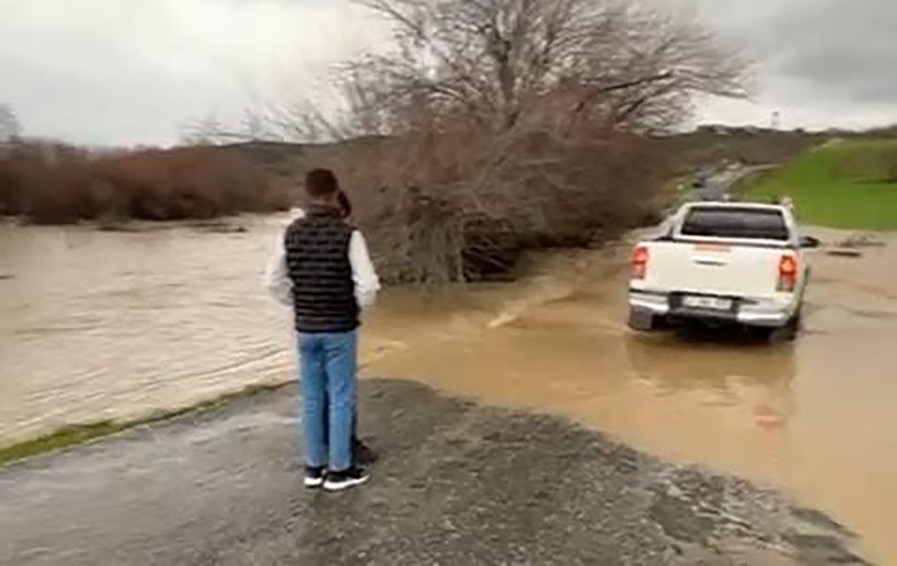 Diyarbakır’da şiddetli yağışı