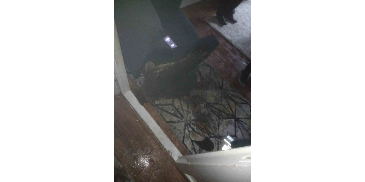 Van’da ev yangını