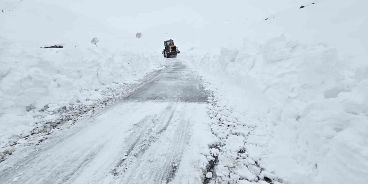 Hakkari’de 13 köy ve 32 mezra yolu ulaşıma kapandı