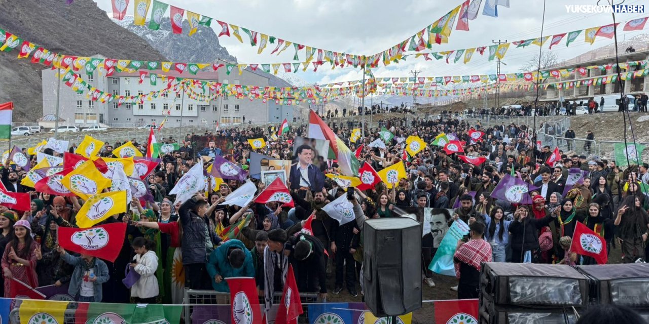 Şemdinli’de Newroz kutlamaları başladı