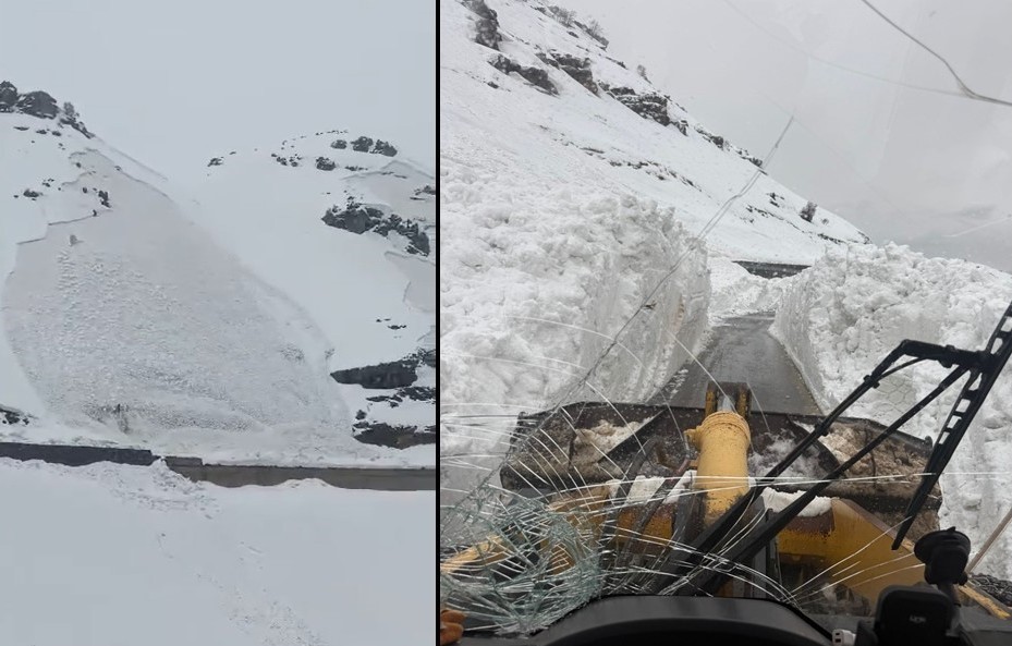 Çukurca iki ayrı noktada çığ