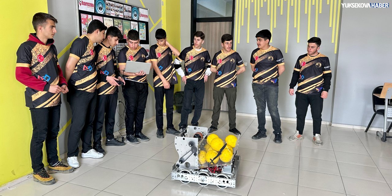 Yüksekovalı öğrenciler robotik yarışmasında uluslararası sahneye çıkacak