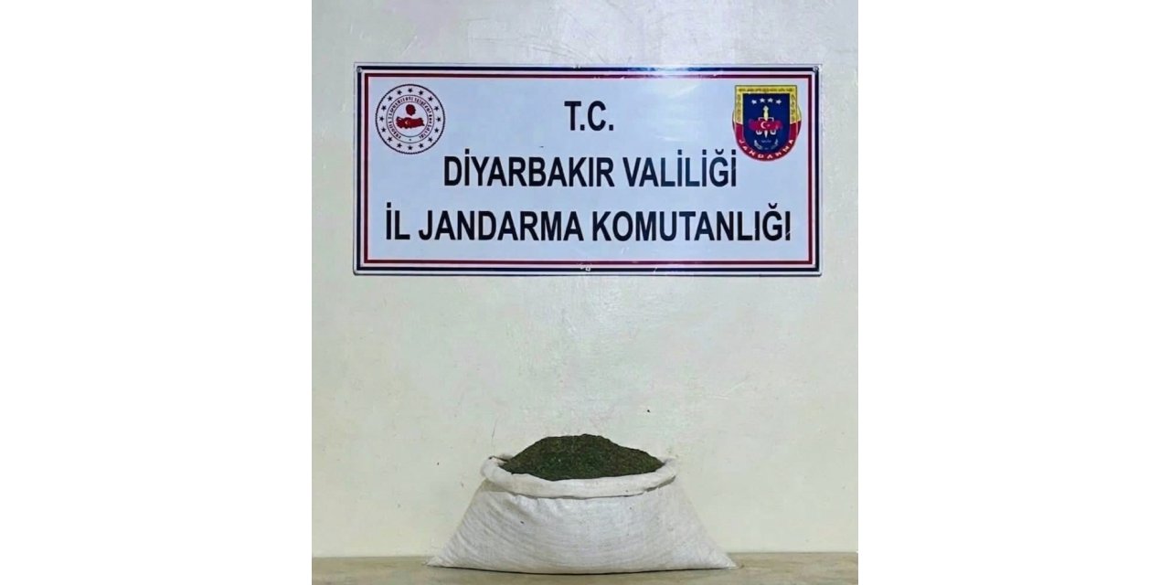 Diyarbakır’da 14 kilo esrar ele geçirildi