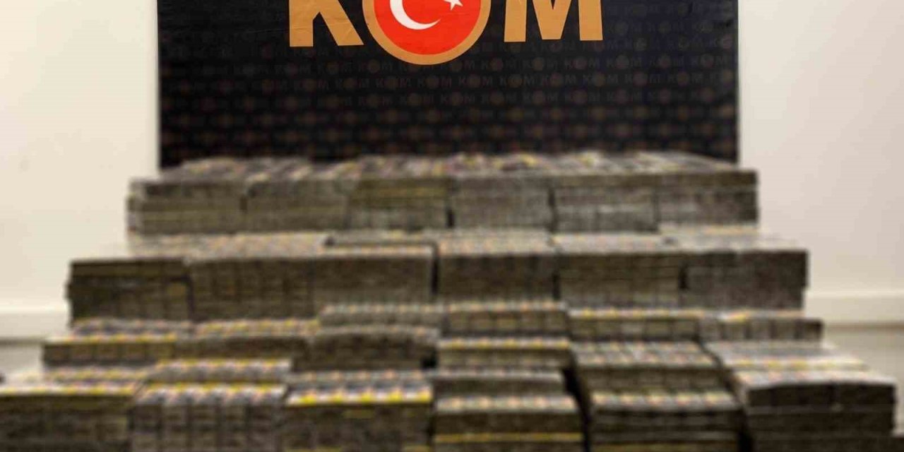 Mardin’de 11 bin 780 paket kaçak sigara ele geçirildi