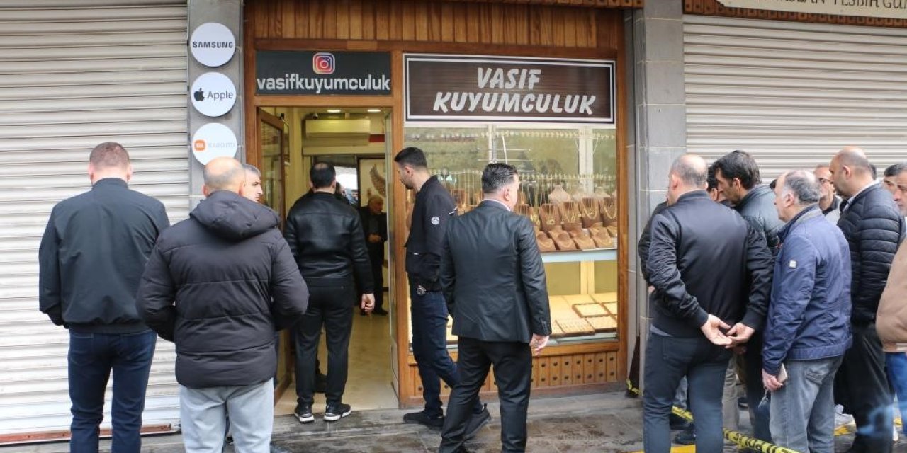 Diyarbakır’da bir günde 3 kuyumcu hedef alındı: 1.5 kilo altın çalındı