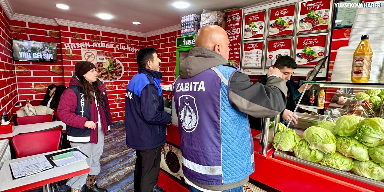 Yüksekova’da iş yerlerine ruhsat denetimi başlatıldı