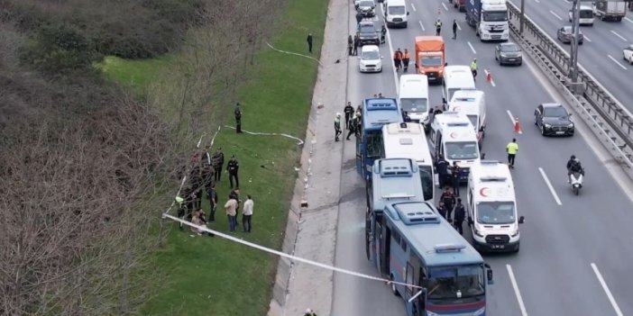 İstanbul'da 4 cezaevi aracı kaza yaptı