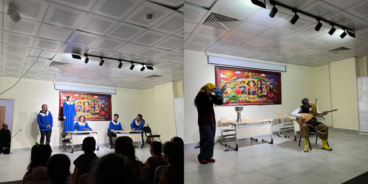 Derecik’te, Dünya Tiyatrolar Günü kapsamında etkinlik