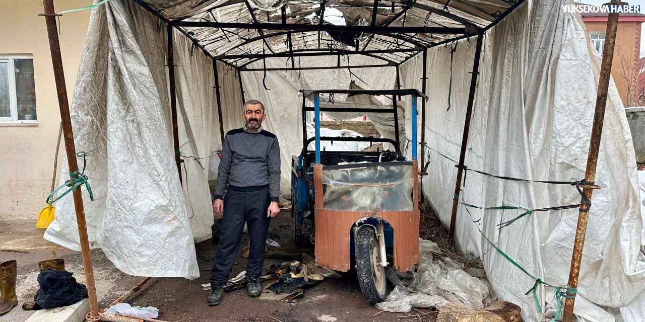 Yüksekova’da ekmek teknesi yanan Bozkurt, destek bekliyor