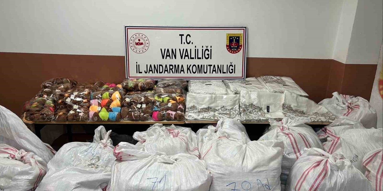 Başkale'de 6 milyon TL değerinde kaçak malzeme ele geçirildi