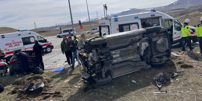 Van’da zincirleme kaza: 4’ü asker 6 yaralı