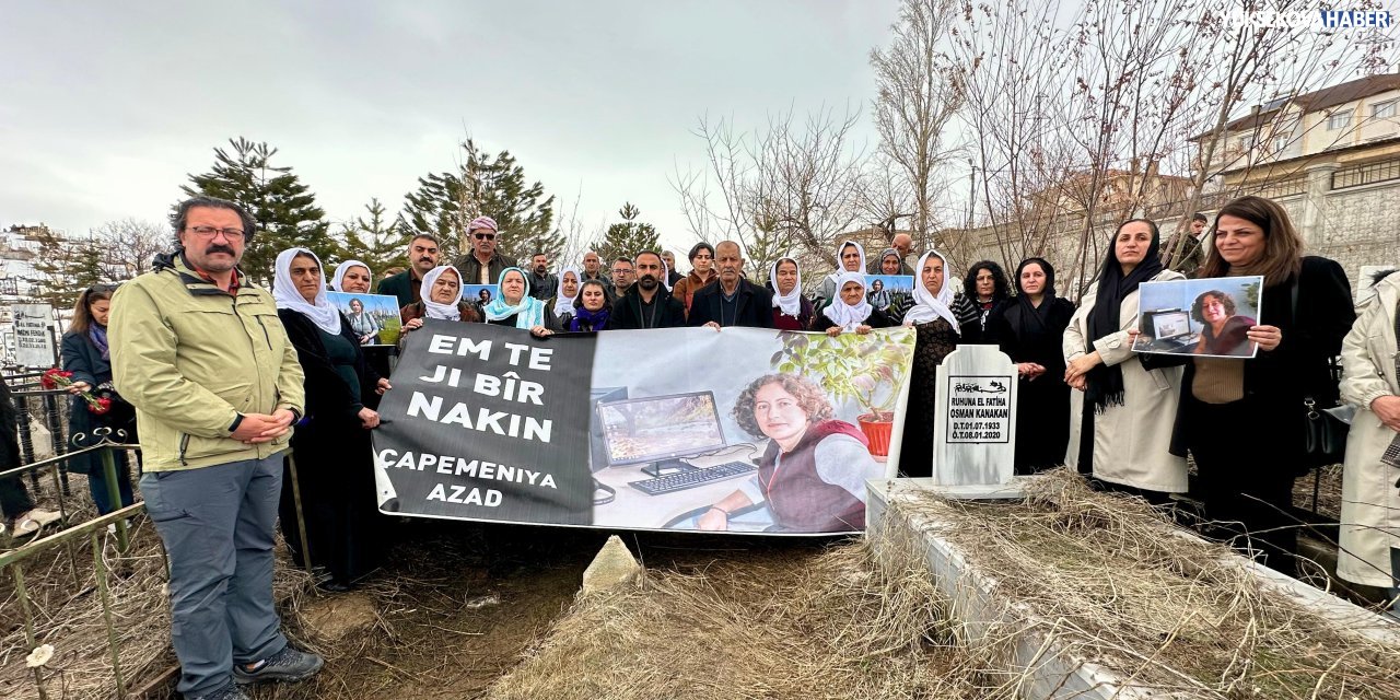 Gazeteci Evin Buldan Yüksekova’da mezarı başında anıldı