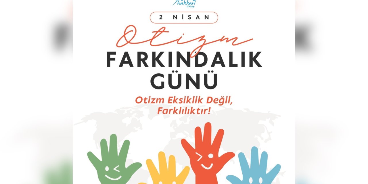 Vali Taşyapan'dan otizm farkındalığı mesajı