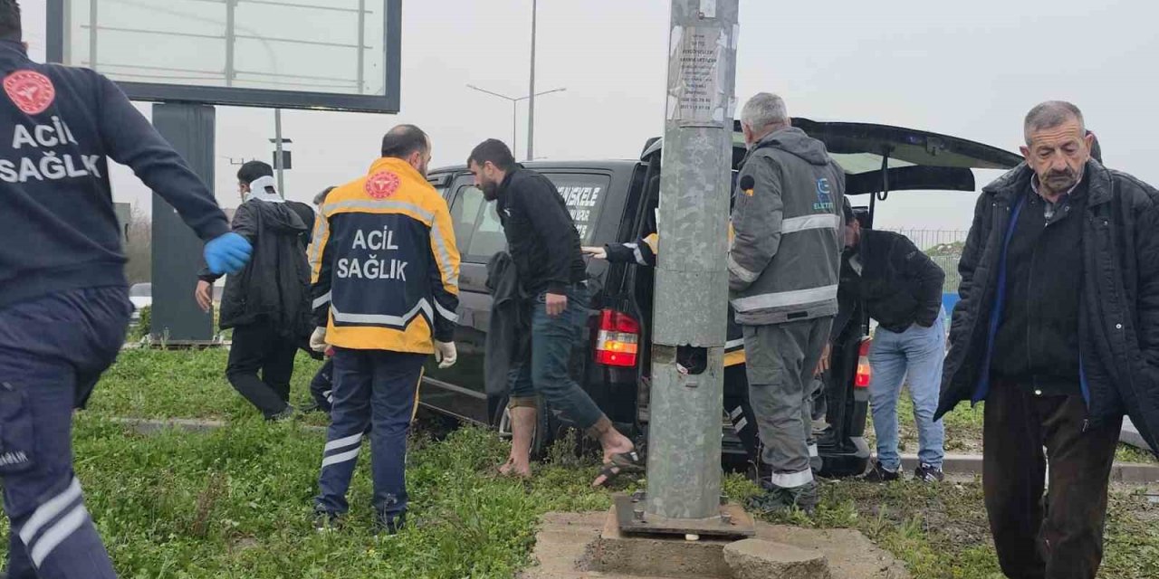 Diyarbakır’da iki araç çarpıştı: 4 yaralı