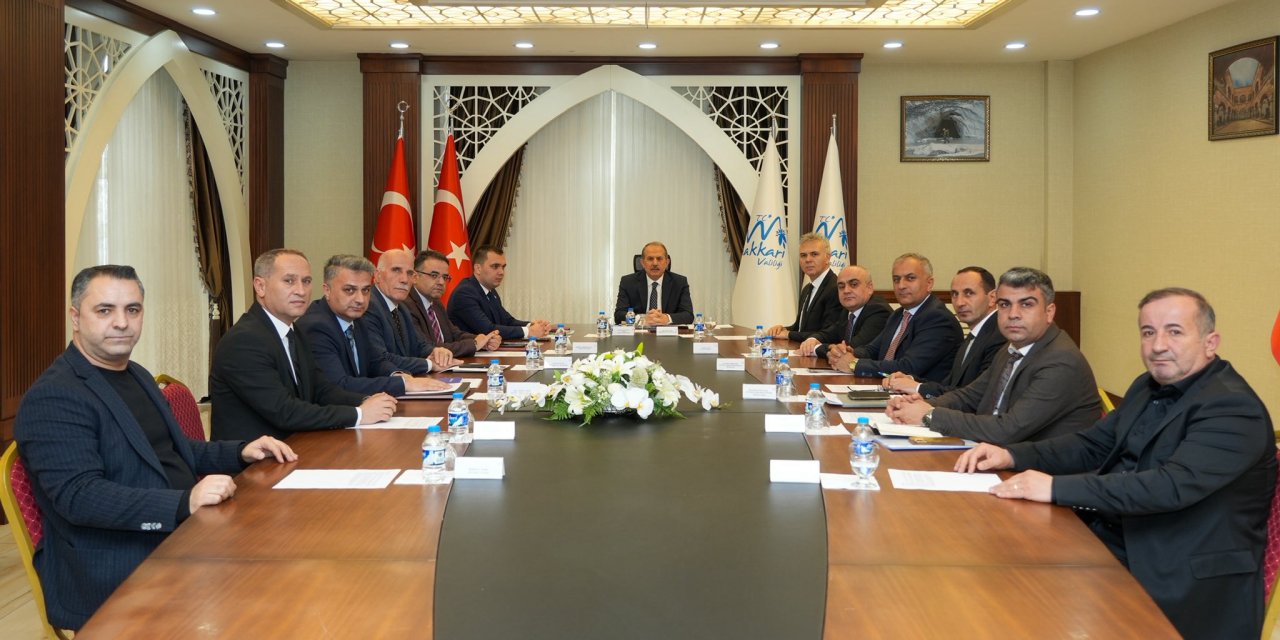 Yüksekova OSB için yol haritası belirlendi