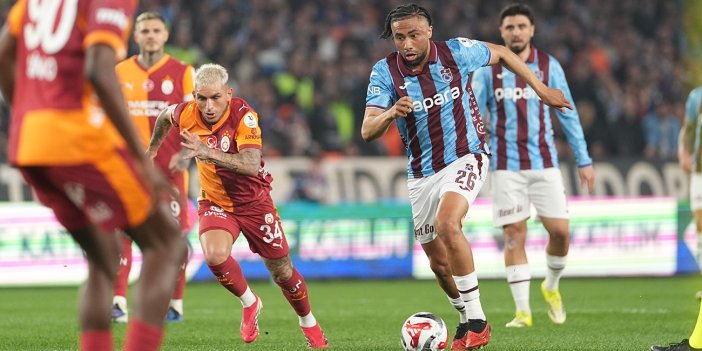 Zirvede fark 1'e düştü! Kazanan Trabzonspor