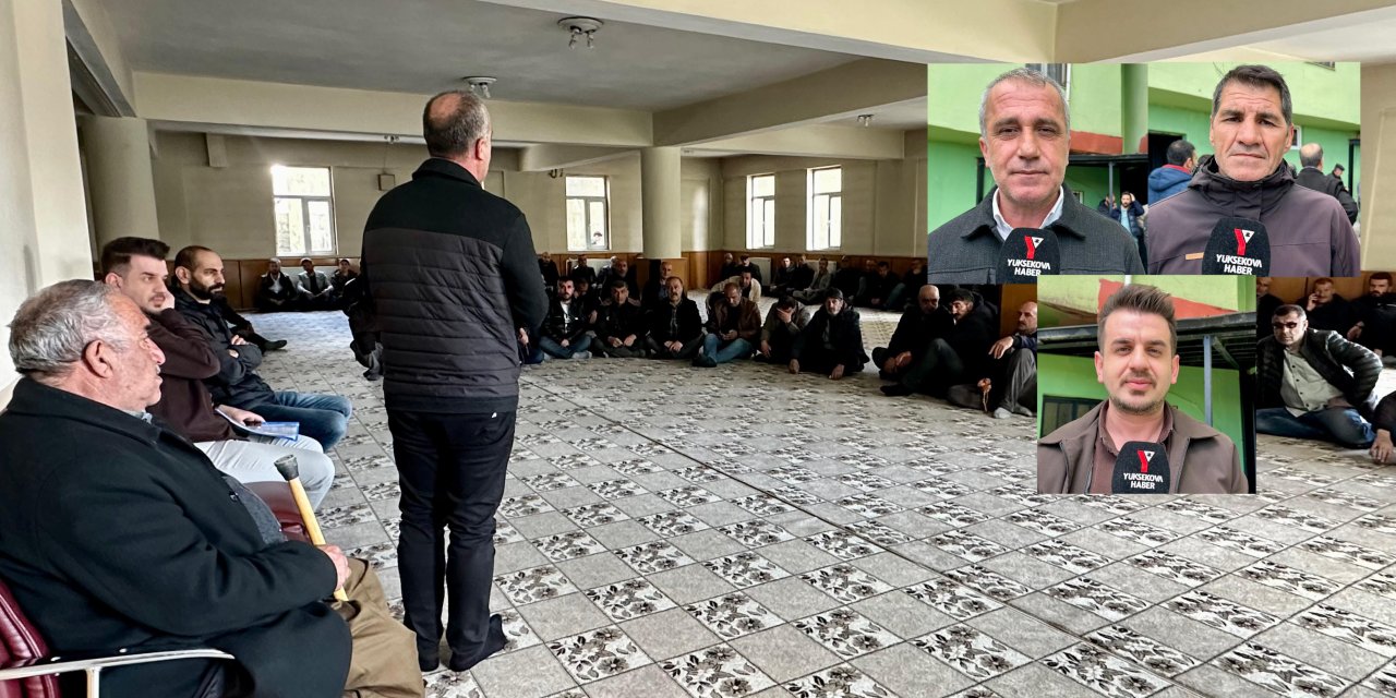 Yüksekova’da 6 mahalleyi kapsayan tapu süreci için yeni toplantı yapıldı