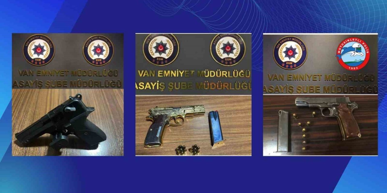 Van’da haftalık asayiş raporu: 61 şahıs tutuklandı