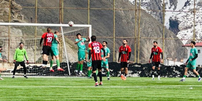 Yüksekova Belediyespor deplasmanda Sümbülspor’u 10 golle geçti