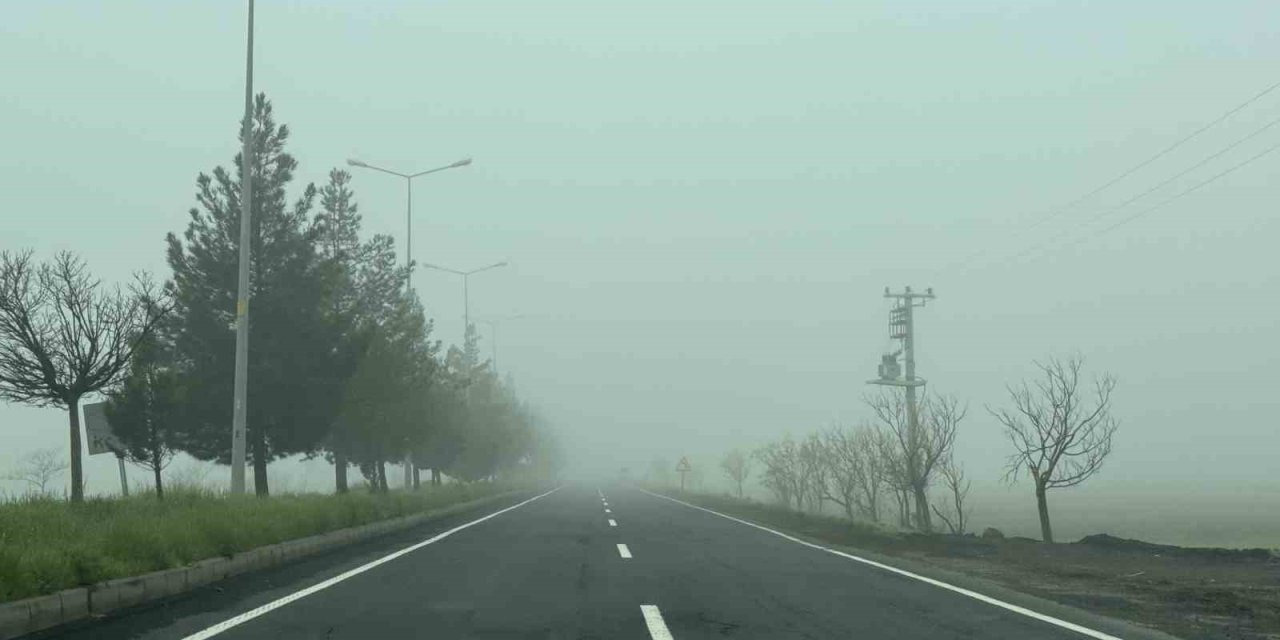 Diyarbakır güne sisle uyandı