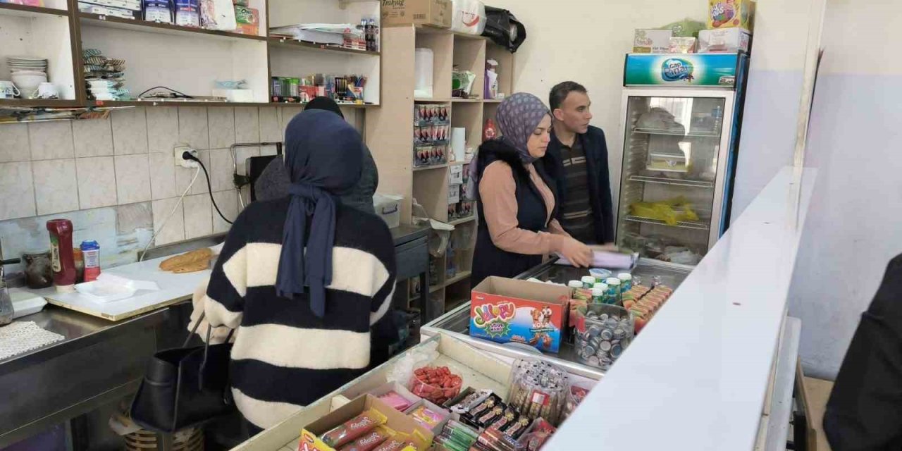 Çermik’te okul kantinleri denetlendi