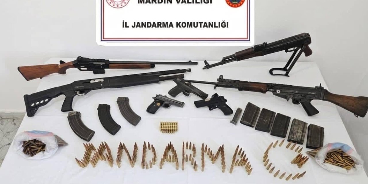 Mardin’de silah ve tarihi eser operasyonu: 3 tutuklama