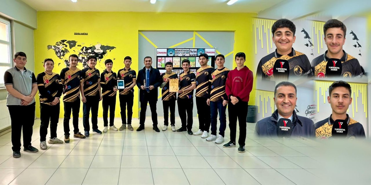 Yüksekova’nın robotik takımı ABD yolunda: Sponsor desteği bekleniyor