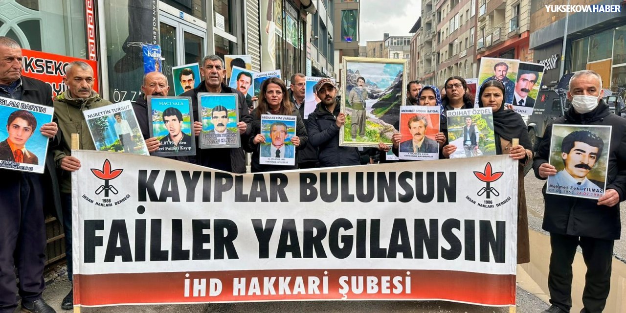 Yüksekova’da Fahrettin Şedal için adalet çağrısı