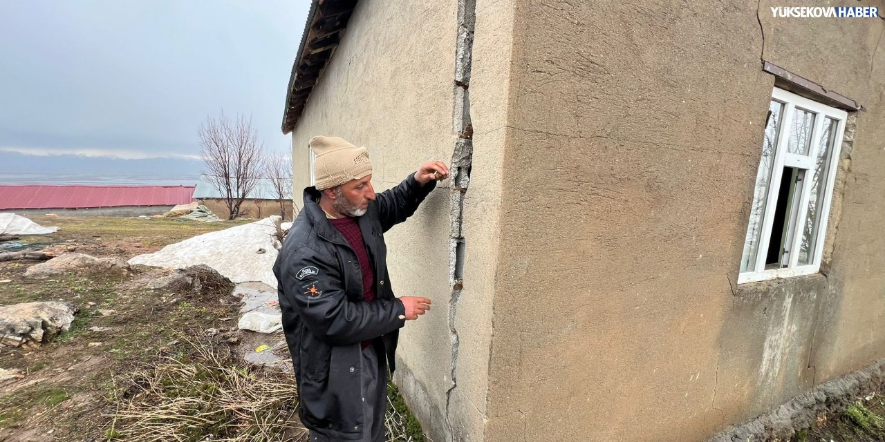 Yüksekova’da yıldırım isabet eden evde hasar oluştu: Aileden destek çağrısı