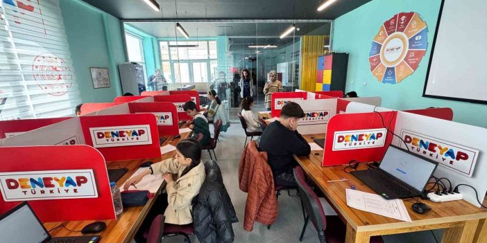 Van’da Deneyap e-sınav heyecanı