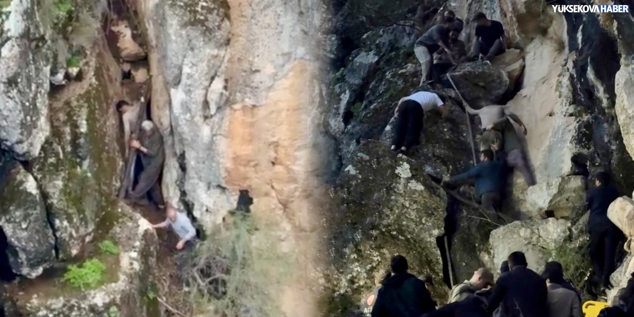 Derecik’te dağda mahsur kalan genç kurtarıldı