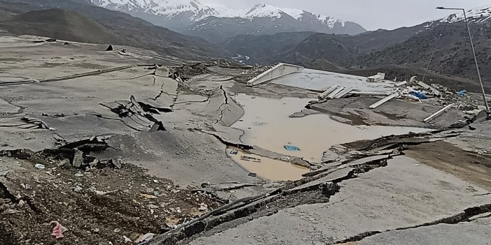 Hakkari’de heyelan riski: Katı atık tesisi geçici olarak durduruldu