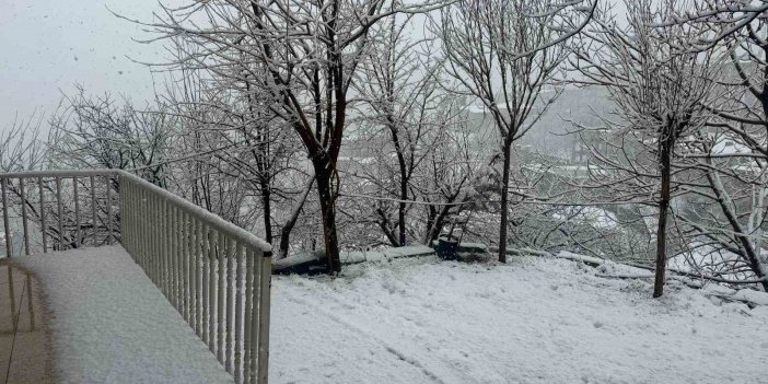 Hakkari beyaza büründü