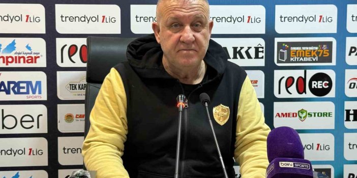 Amedspor-Ümraniyespor maçının ardından