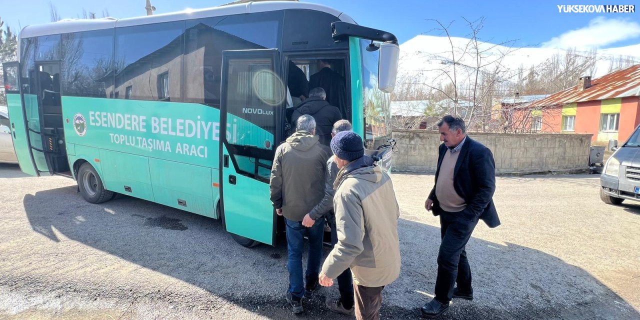 Esendere’de ücretsiz servis sayısı 5’e çıkarıldı