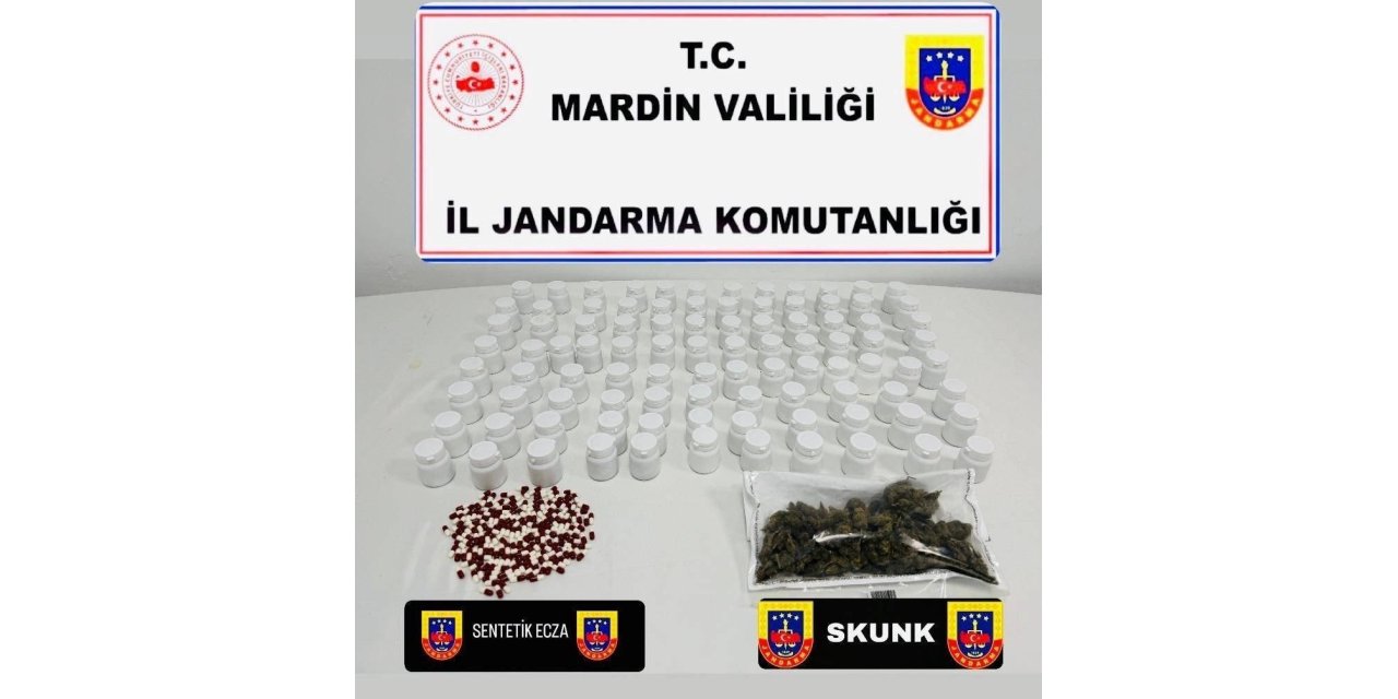 Mardin’de uyuşturucu operasyonu: 1 tutuklama
