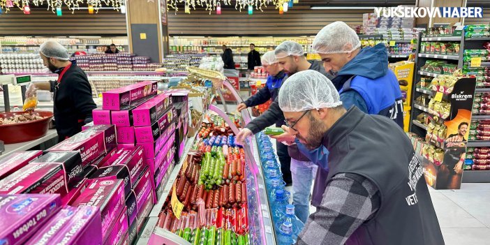 Yüksekova’da kapsamlı gıda denetimi