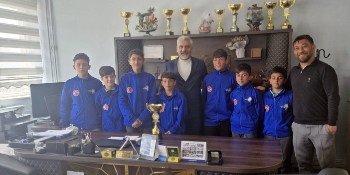 Süphan Ortaokulu öğrencilerinin bocce başarısı