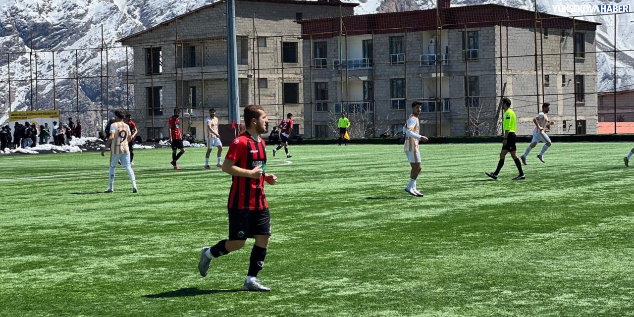 Üzümkıran Spor, Yüksekova Belediye Spor’u 3-2 mağlup etti