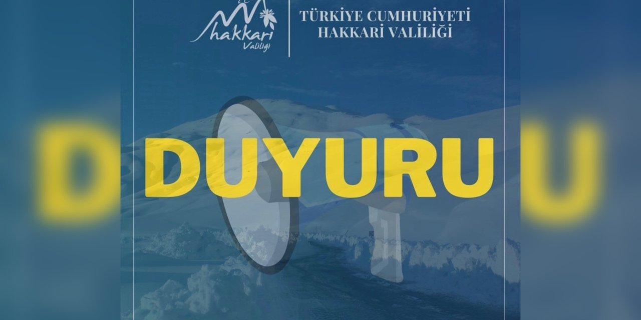 Hakkâri–Van karayolu geçici olarak trafiğe kapatıldı