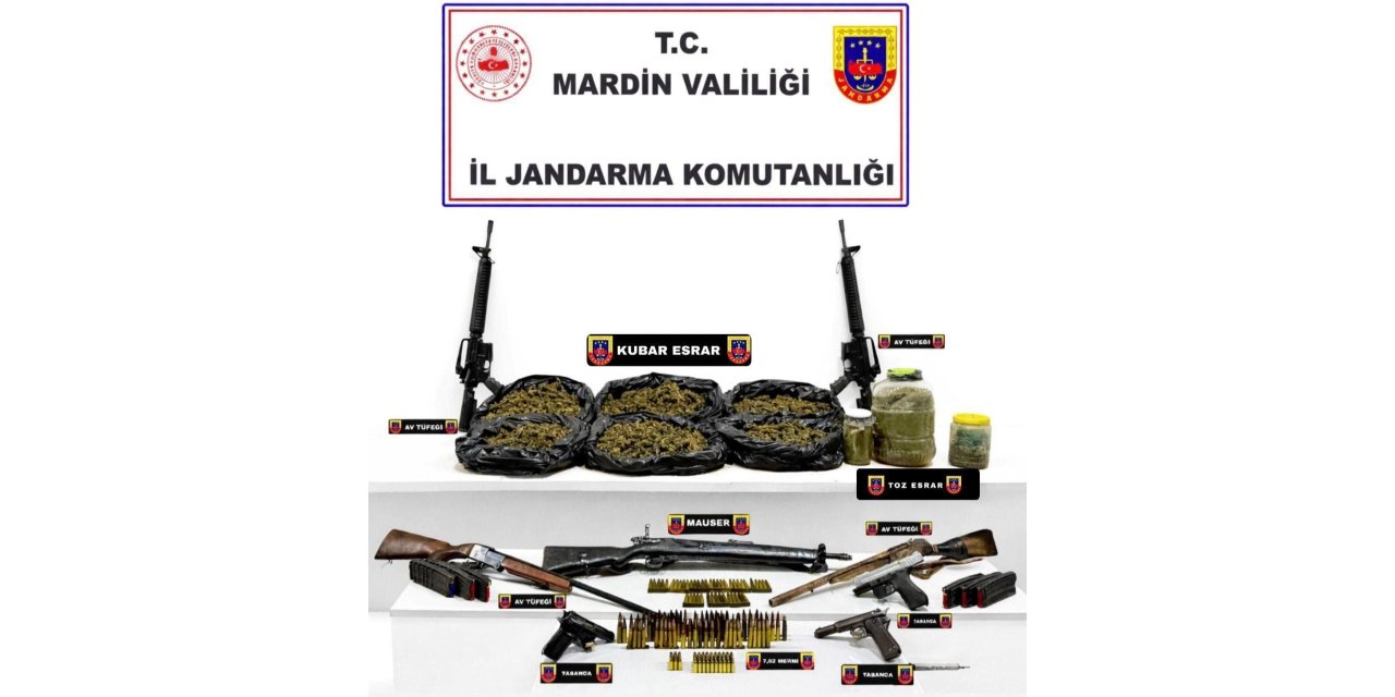 Mazıdağı’nda uyuşturucu operasyonu: 35 kilo esrar ele geçirildi