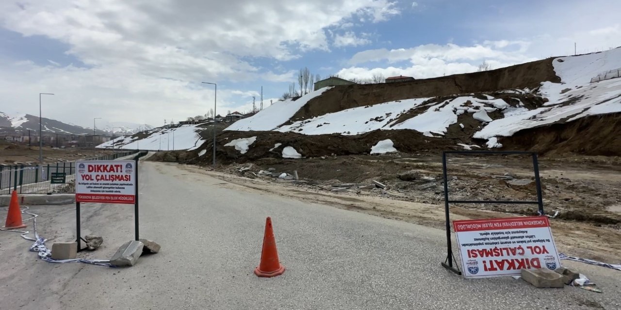 Pizok TOKİ yolu 13 gündür kapalı