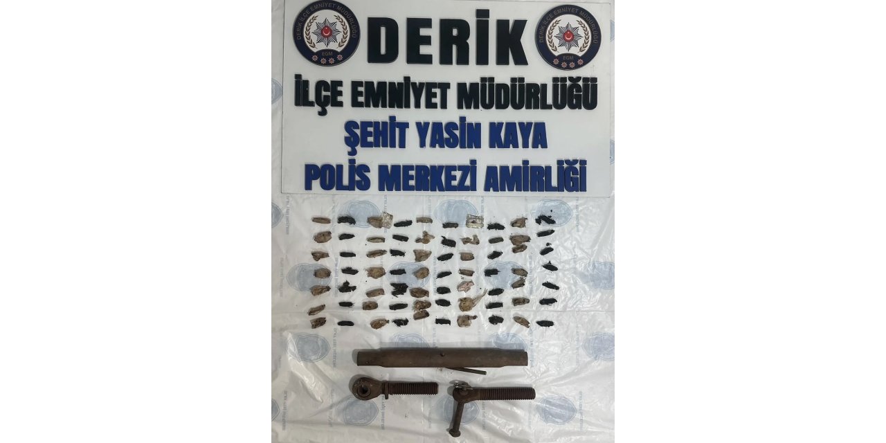 Derik'teki uyuşturucu operasyonunda 3 şüpheliye adli işlem başlatıldı