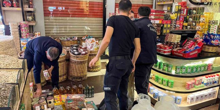 Diyarbakır’da son kullanma tarihi geçmiş ürünlere el konuldu