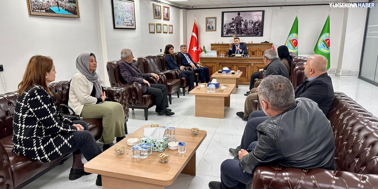 Yüksekova’da ekonomik kalkınma ve iş birliği görüşmeleri