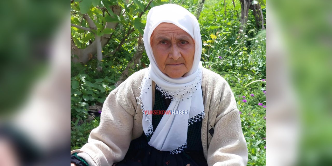 Yüksekova’da Ruhevza Kaya hayatını kaybetti