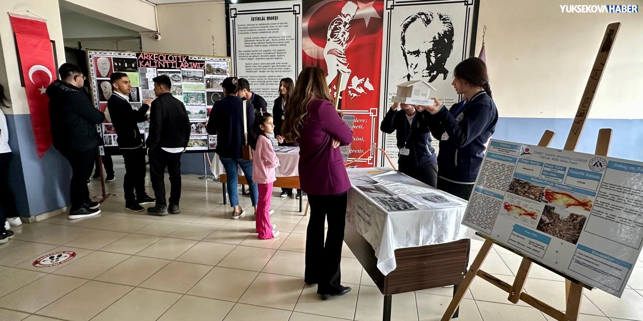 İsmet Alkan Anadolu Lisesi’nde TÜBİTAK 4006 Bilim Fuarı düzenlendi