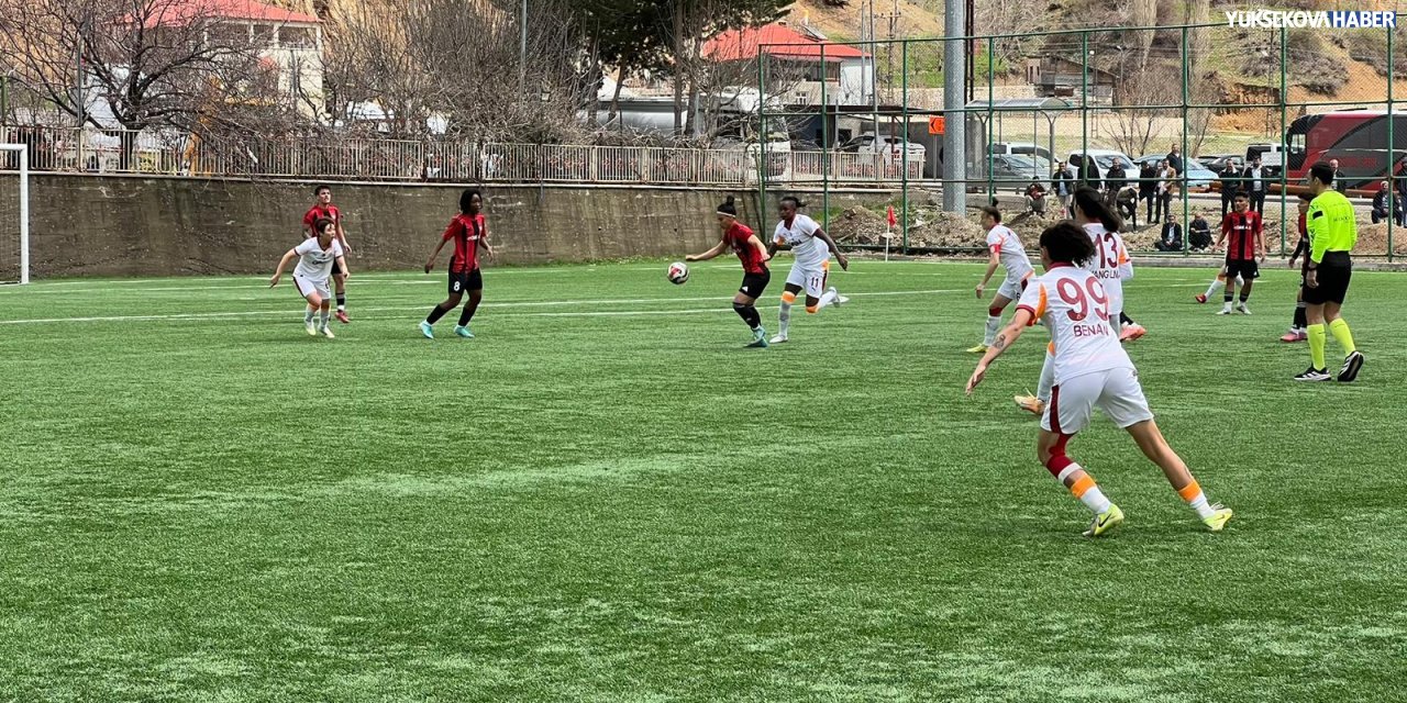 Yüksekovaspor ile Galatasaray karşılaşması başladı